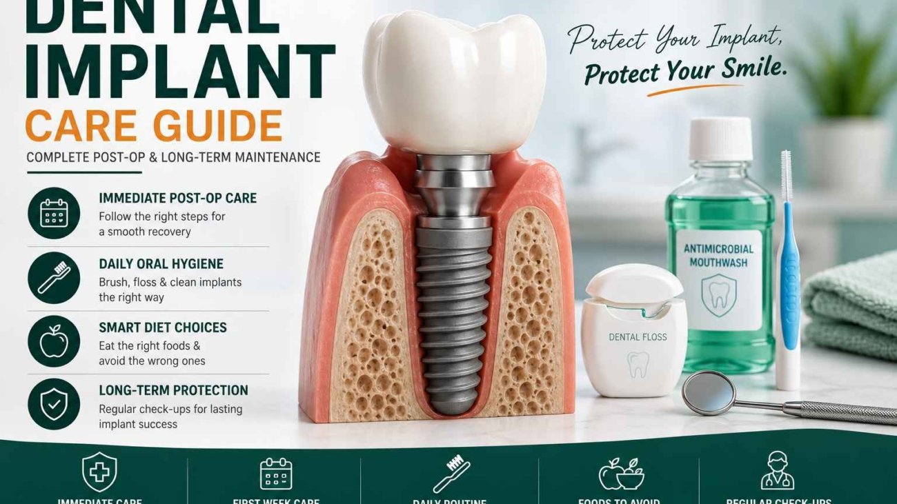 Dental implant care guide