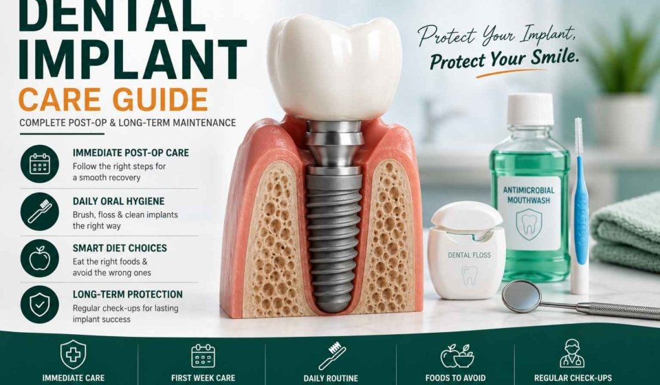 Dental implant care guide