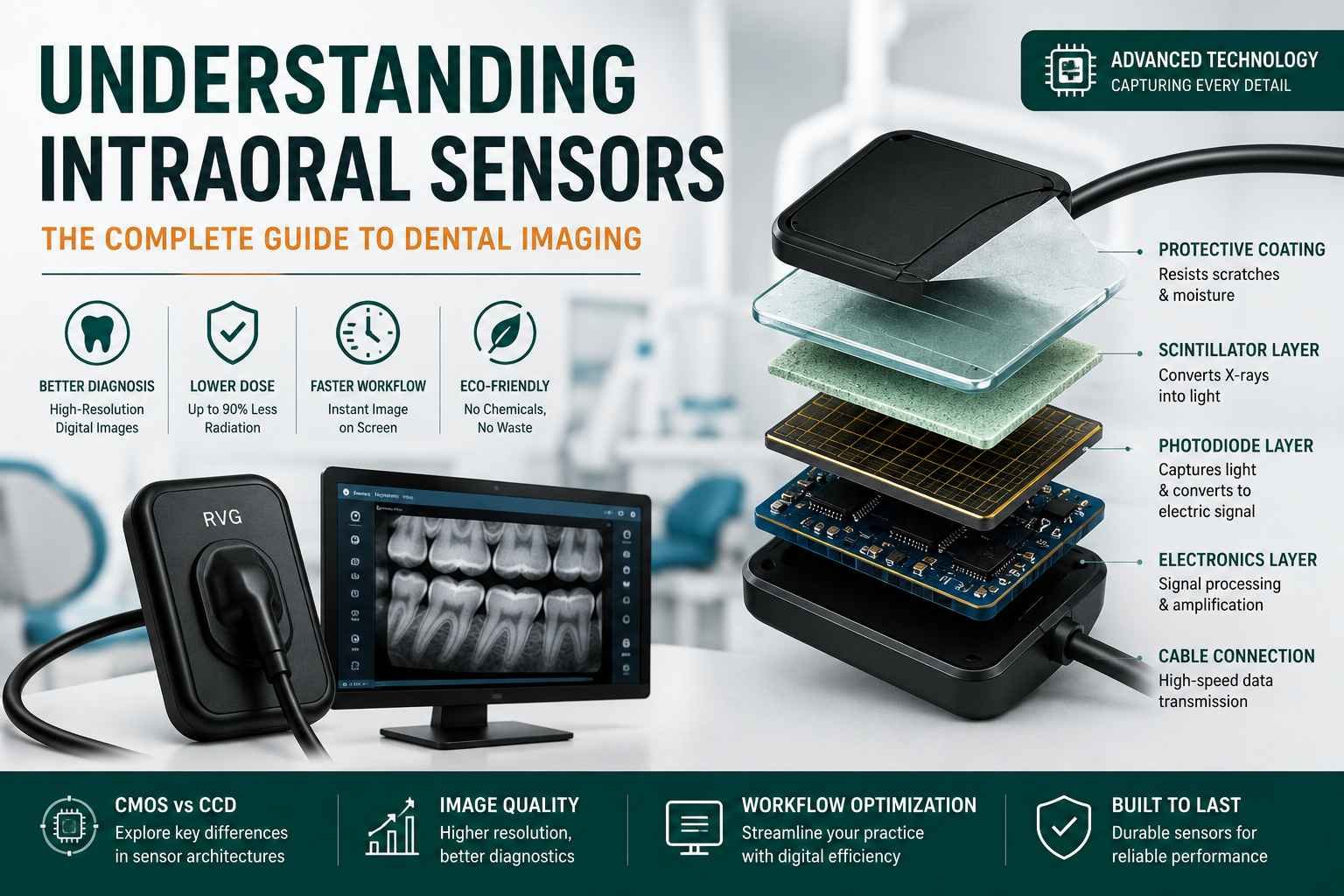 Sensor In Tooth Understanding Intraoral Sensors: The Complete Guide to Dental Imaging