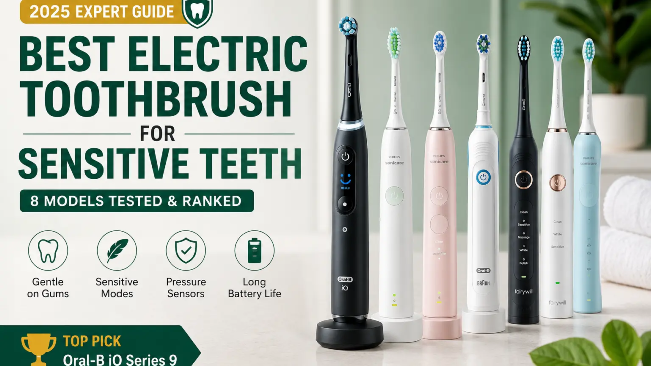 best electric toothbrush for sensitive teeth